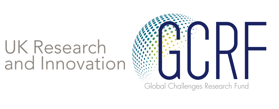UKRI and GCRF logo